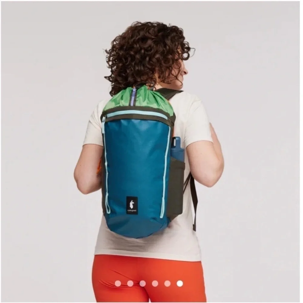 Cotopaxi Moda 20L Backpack Cada Día Graphite Cinch-top Closure Laptop Sleeve NWT